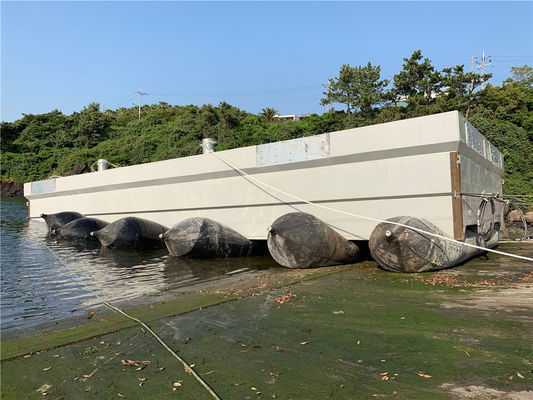 रोलिंग या लिफ्टिंग इंस्टॉलेशन में अधिकतम दक्षता के लिए व्यास 30-5000 मिमी जहाज लॉन्चिंग एयरबैग