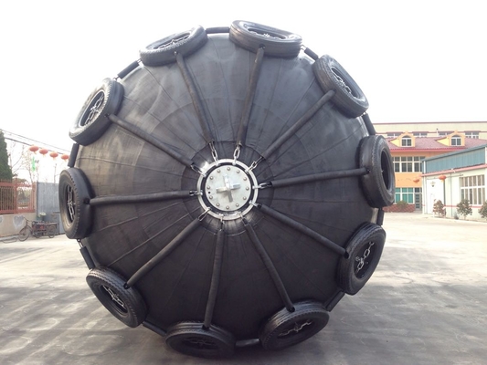 0.05-0.08Mpa रबर योकोहामा गर्म गैल्वेनाइज्ड फ्लैंज के साथ वायवीय फेंडर