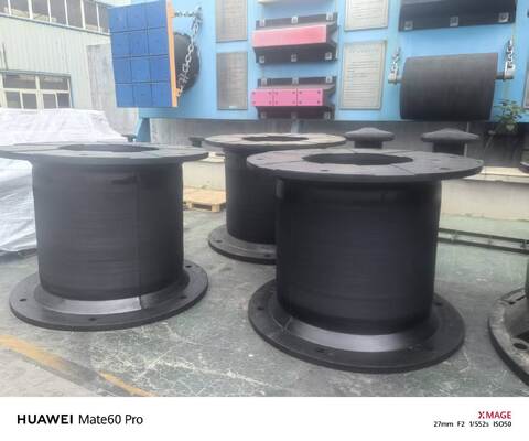 25°C To 80°C Cell Rubber Fenders Black Color With Elongation At Break Exceeding 400 Percent Ideal For Offshore Platforms
