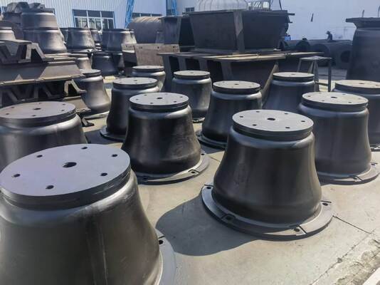 एसजीएस स्वीकृत टिकाऊ समुद्री डॉक सुरक्षा उपकरण जहाज के डॉकिंग और मूरिंग अनुप्रयोगों के लिए सीसीस प्रमाणित कोन रबर फेंडर