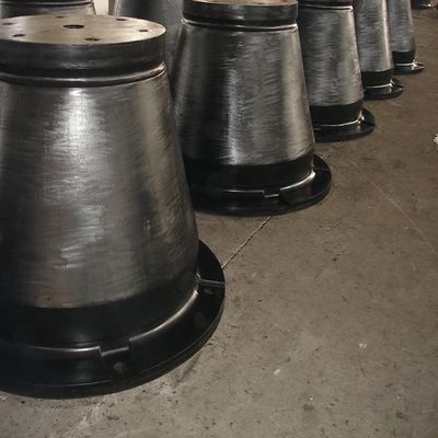 चरण चित्र प्रारूप शंकु रबर फेंडर कस्टम डिजाइन बंदरगाह के लिए मौसम प्रतिरोध